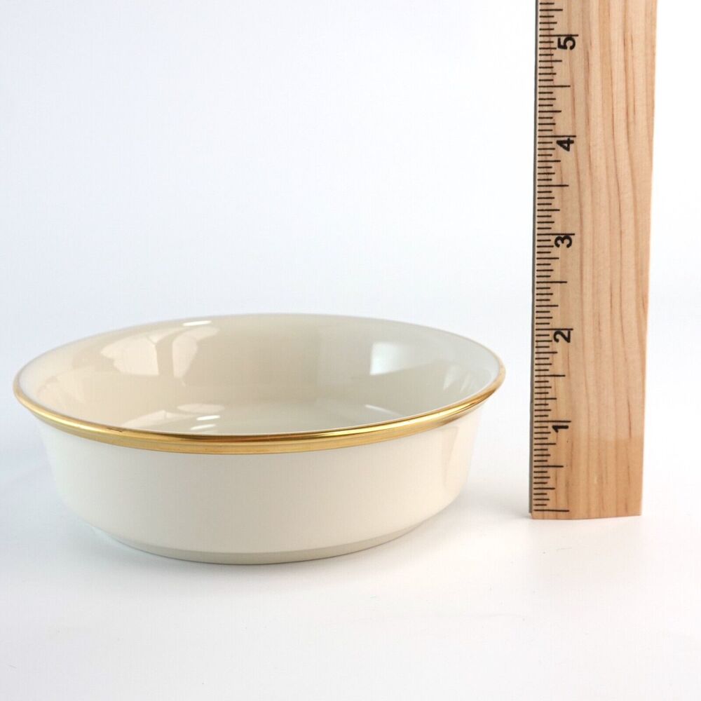 Eternal by Lenox USA Fruit Dessert Sauce Bowl GOLD TRIM - Picture 6 of 11